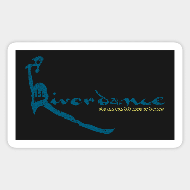 Riverdance Sticker by bigdamnbrowncoats